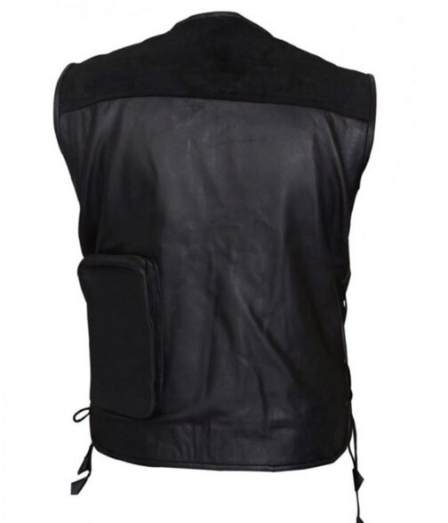WWE Dean Ambrose Tactical Leather Vest - Image 3