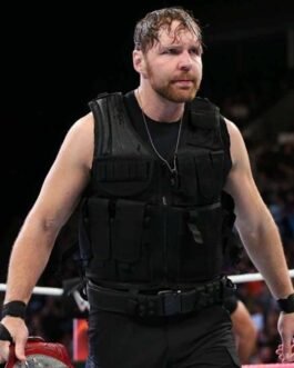 WWE Dean Ambrose Tactical Leather Vest