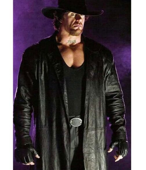 WWE The Undertaker Leather Coat - Image 5