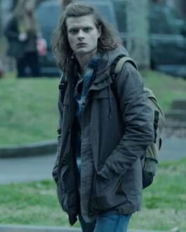 Ozark Charlie Tahan Cotton Grey Hooded Jacket