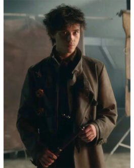 Jack Wolfe Shadow and Bone Leather Coat