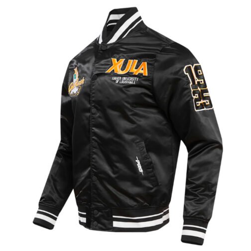 Xavier University of Louisiana Homecoming Rib Satin Jacket - Image 3