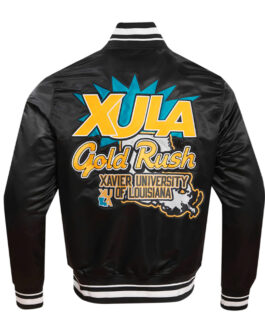 Xavier University of Louisiana Homecoming Rib Satin Jacket