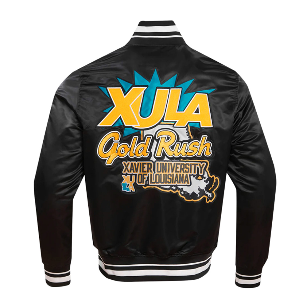 Xavier University of Louisiana Homecoming Rib Satin Jacket - Image 2