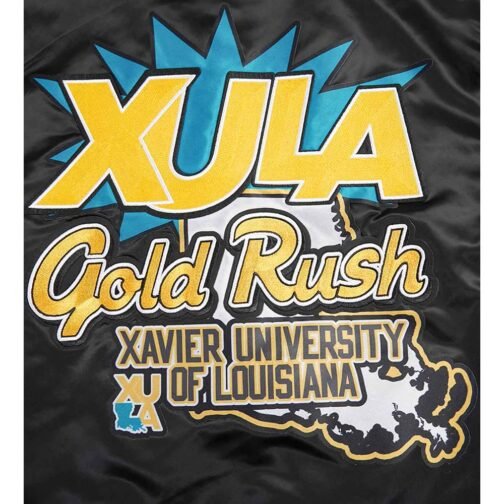 Xavier University of Louisiana Homecoming Rib Satin Jacket - Image 7