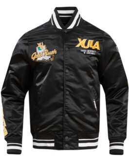 Xavier University of Louisiana Homecoming Rib Satin Jacket