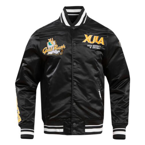 Xavier University of Louisiana Homecoming Rib Satin Jacket
