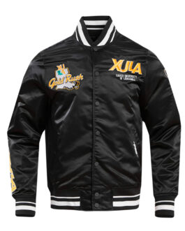 Xavier University of Louisiana Homecoming Rib Satin Jacket