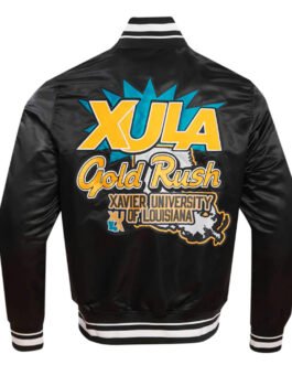 Xavier University of Louisiana Homecoming Rib Satin Jacket