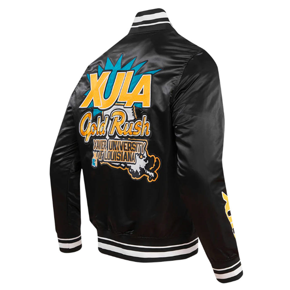 Xavier University of Louisiana Homecoming Rib Satin Jacket - Image 4