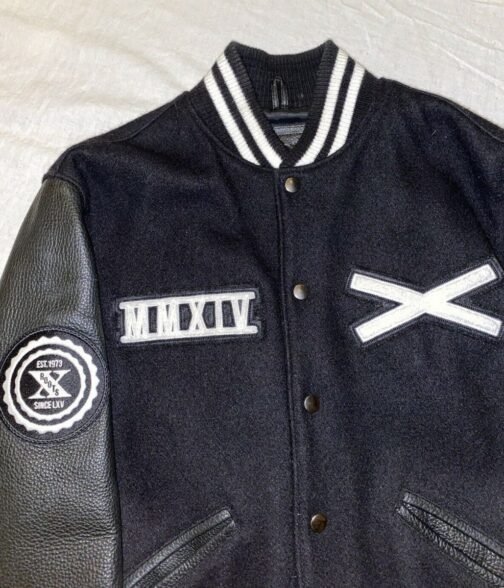 XO Tour Award The Weeknd Varsity Jacket - Image 3