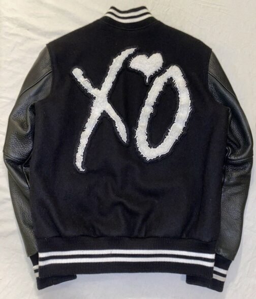 XO Tour Award The Weeknd Varsity Jacket - Image 2