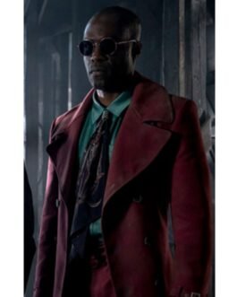 Yahya Abdul-Mateen II The Matrix Resurrections Pink Coat