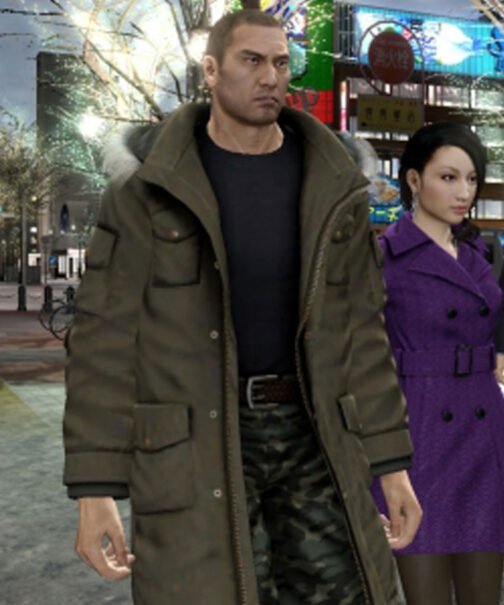 Taiga Saejima Yakuza 5 Green Parka - Image 5