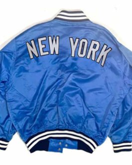 Yankees Satin Blue Jacket