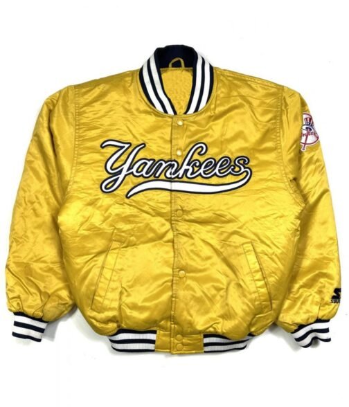 Men’s Bomber Yankees Jacket - Image 4