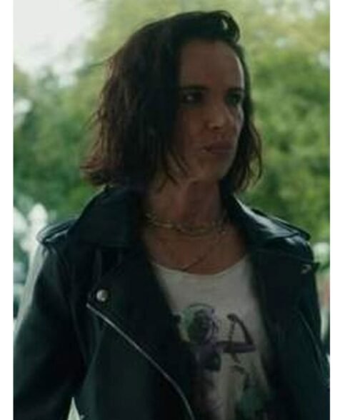 Yellowjackets Juliette Lewis Black Leather Jacket - Image 6