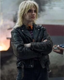 Sophie Thatcher Yellowjackets Leather Jacket
