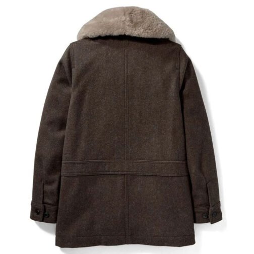 Kelly Reilly Yellowstone Shawl Collar Coat - Image 3