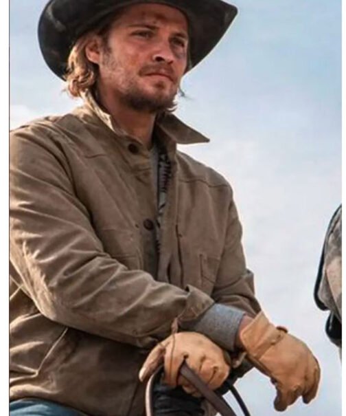 Luke Grimes Yellowstone Brown Leather Jacket - Image 9