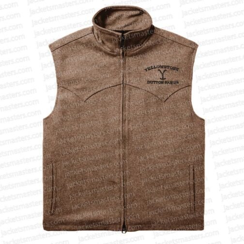 Yellowstone S03 Kevin Costner Wool Vest
