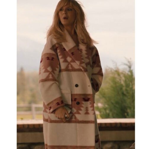 Yellowstone Season 5 Kelly Reilly Coat - Image 13