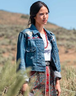 Yellowstone Season 5 Kelsey Asbille Denim Jacket