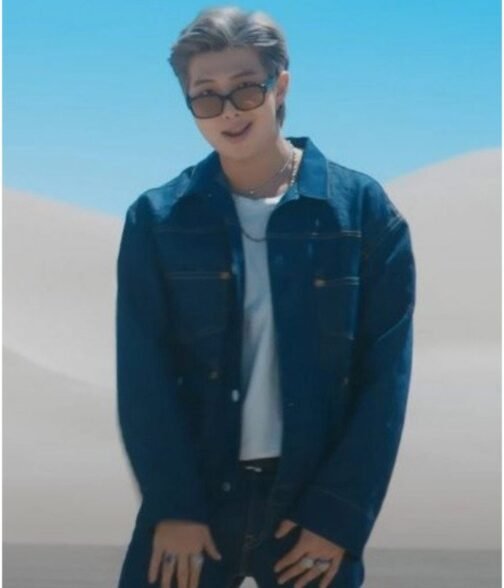 Yet To Come Kim Nam-Joon Denim Blue Jacket - Image 8