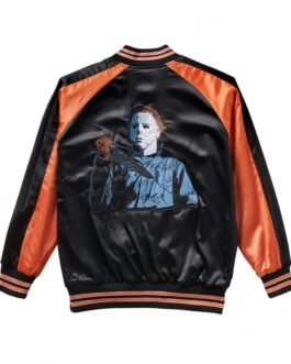 Embroidered You Can’t Kill The Bogeyman Halloween Satin Jacket