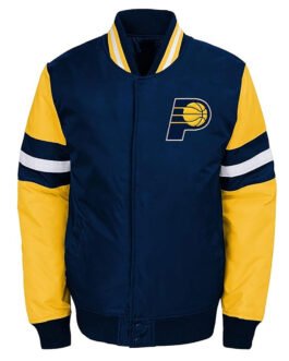 Indiana Pacers Youth Legendary Varsity Jacket