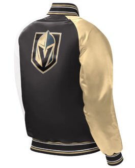 Youth Vegas Golden Knights Varsity Satin Jacket