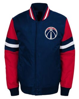 Washington Wizards Youth Legendary Varsity Jacket
