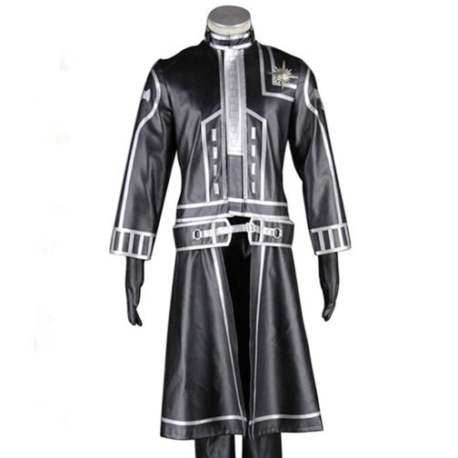 Yu Kanda D.Gray-Man Black Leather Coat
