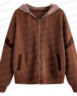Botan Yu Yu Hakusho Fleece Brown Hoodie