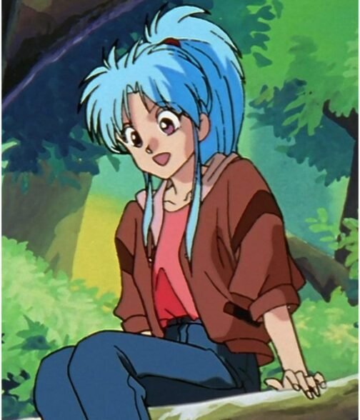 Botan Yu Yu Hakusho Fleece Brown Hoodie - Image 2