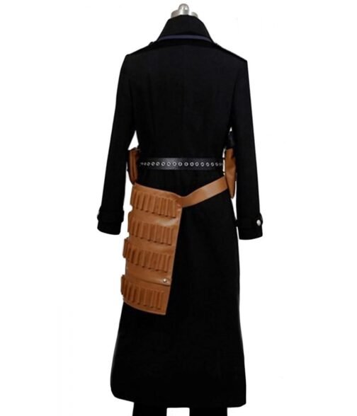 Yukio Okumura Blue Exorcist Wool Black Coat - Image 3