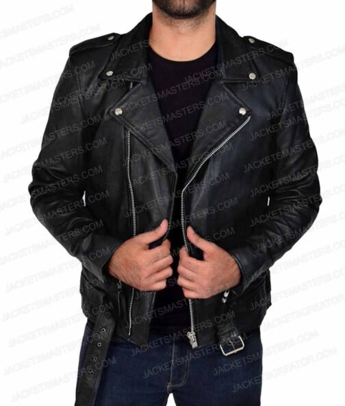 Yusuke Urameshi Yuyu Hakusho Biker Black Jacket
