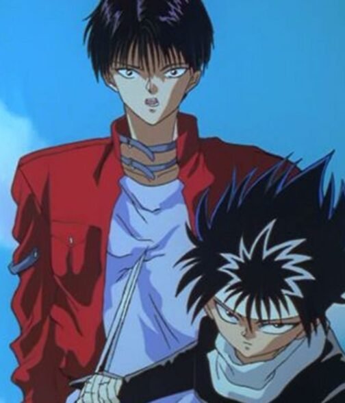 Yuyu Hakusho Sniper Red Cotton Jacket - Image 11