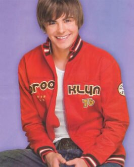 Zac Efron New York Brooklyn Varsity Jacket