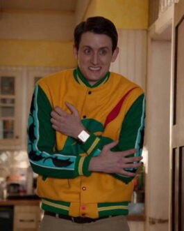 Zach Woods Silicon Valley Donald Dunn Varsity Jacket