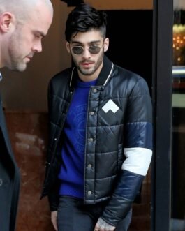 Zayn Malik Puffer Black Jacket
