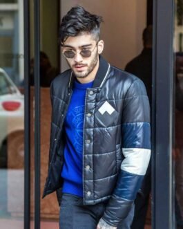 Zayn Malik Puffer Black Jacket