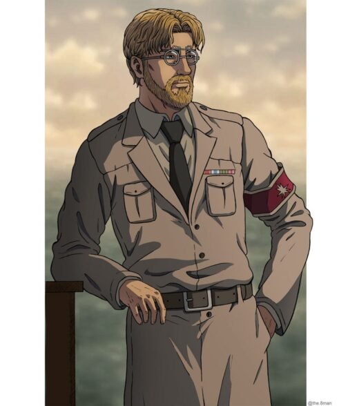 Zeke Yeager Attack on Titan Season 4 Military Coat - Image 3