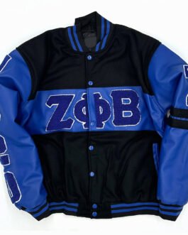 Zeta Phi Beta Ole Skool Letterman Jacket