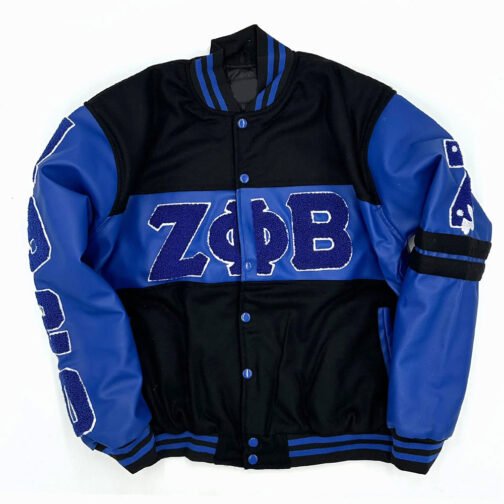 Zeta Phi Beta Ole Skool Letterman Jacket