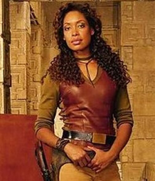 Gina Torres Firefly Leather Vest - Image 5