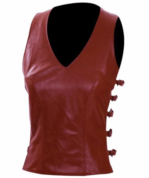 Gina Torres Firefly Leather Vest