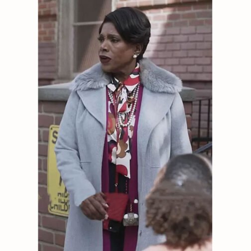 Abbott Elementary Sheryl Lee Ralph Gray Coat - Image 11