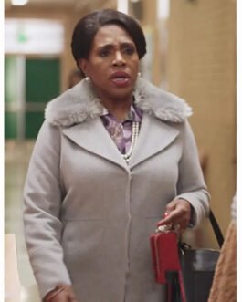 Abbott Elementary Sheryl Lee Ralph Gray Coat