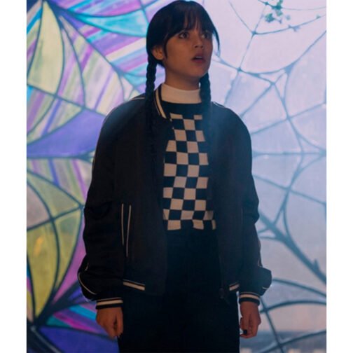Wednesday Jenna Ortega Jacket - Image 2